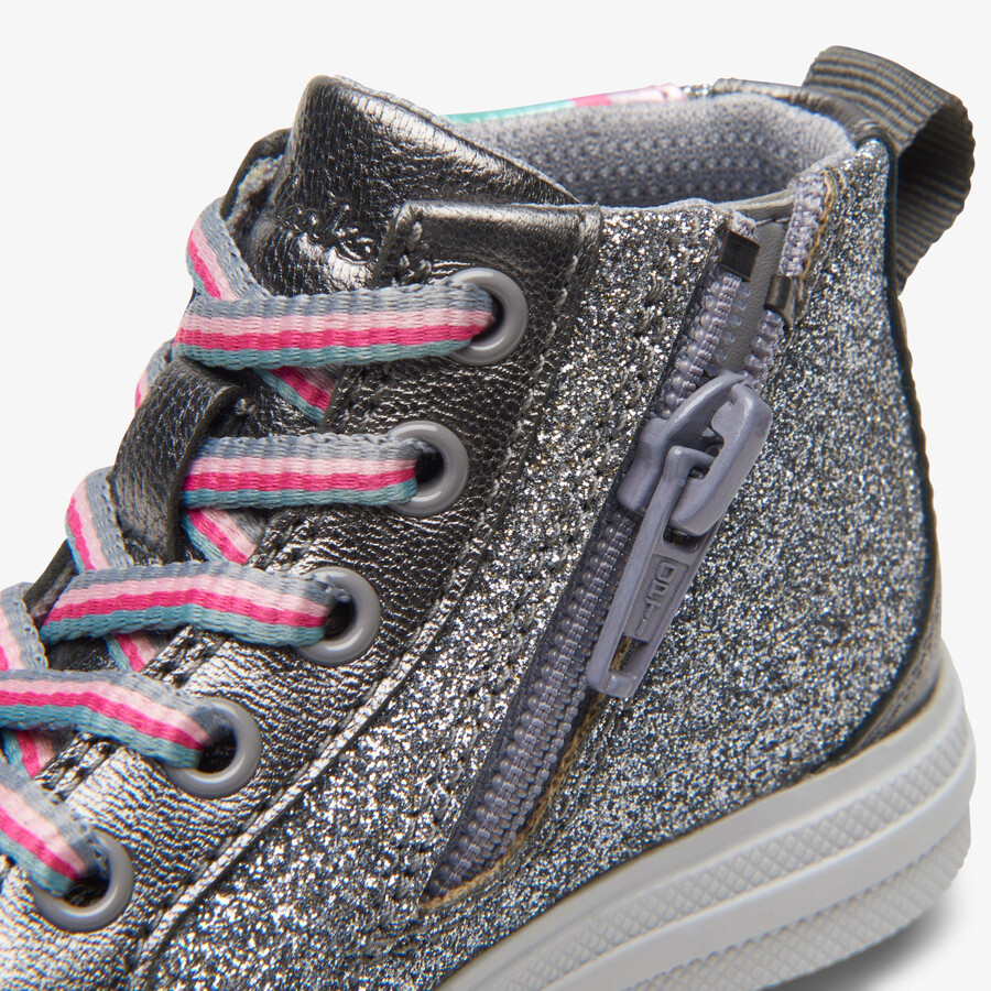 nova light toddler - gun metal leather