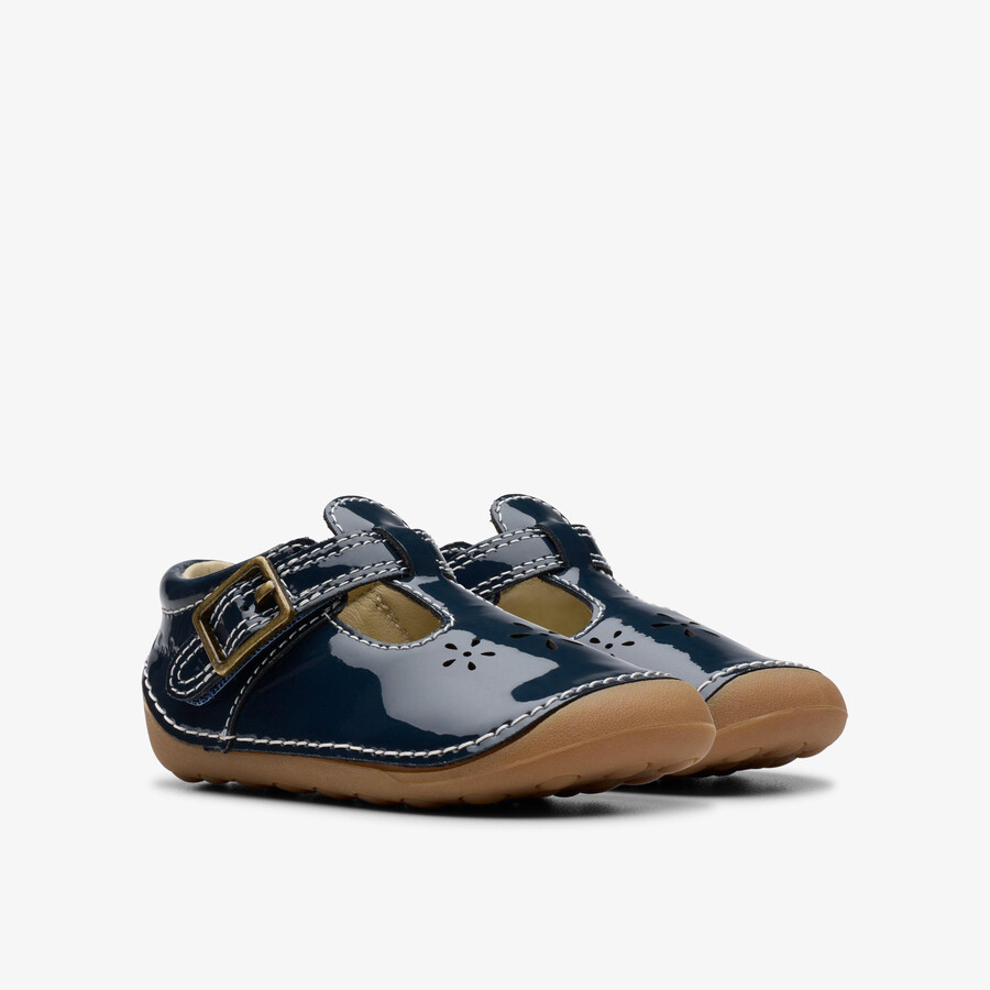 tiny skip toddler - marineblå patent