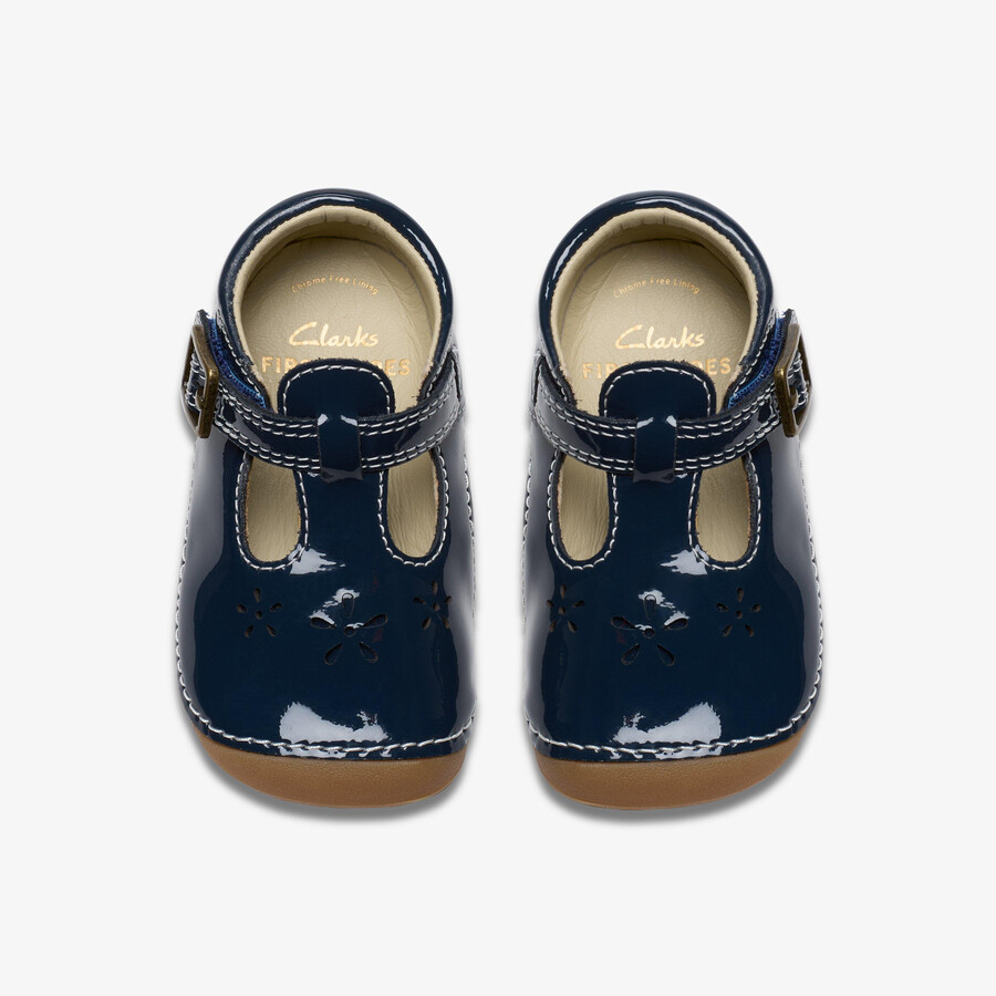 tiny skip toddler - marineblå patent