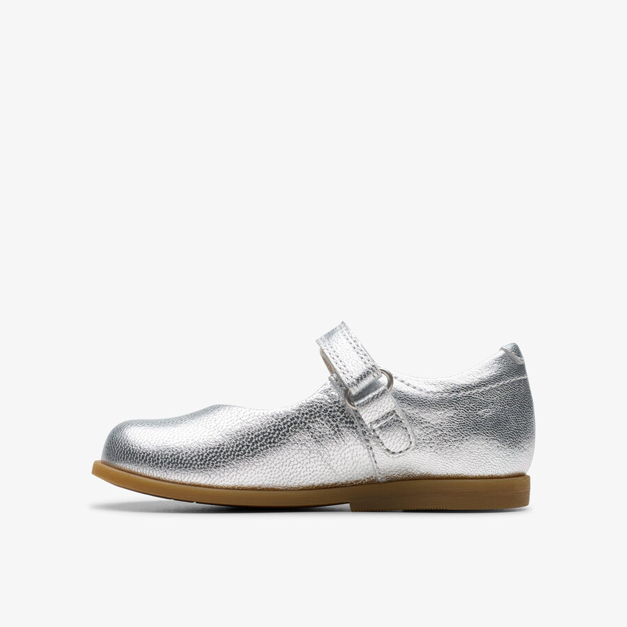 drew tap smårolling - sølv metallic