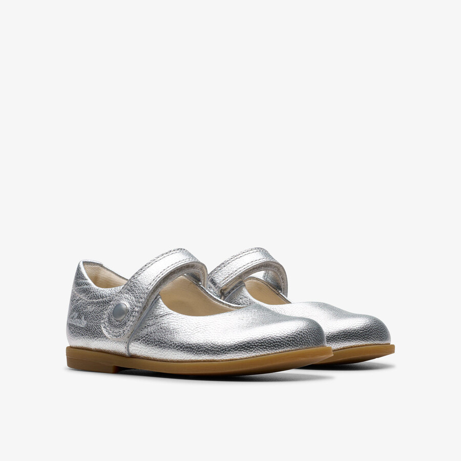 drew tap smårolling - sølv metallic