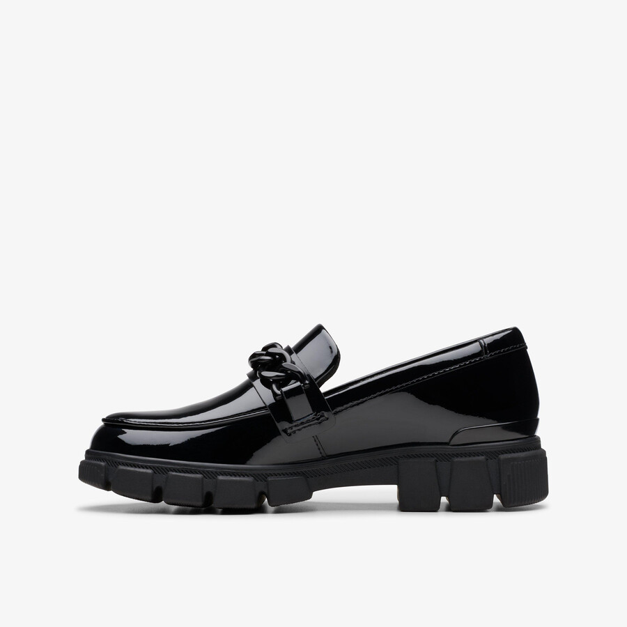 evyn walk kid - svart patent