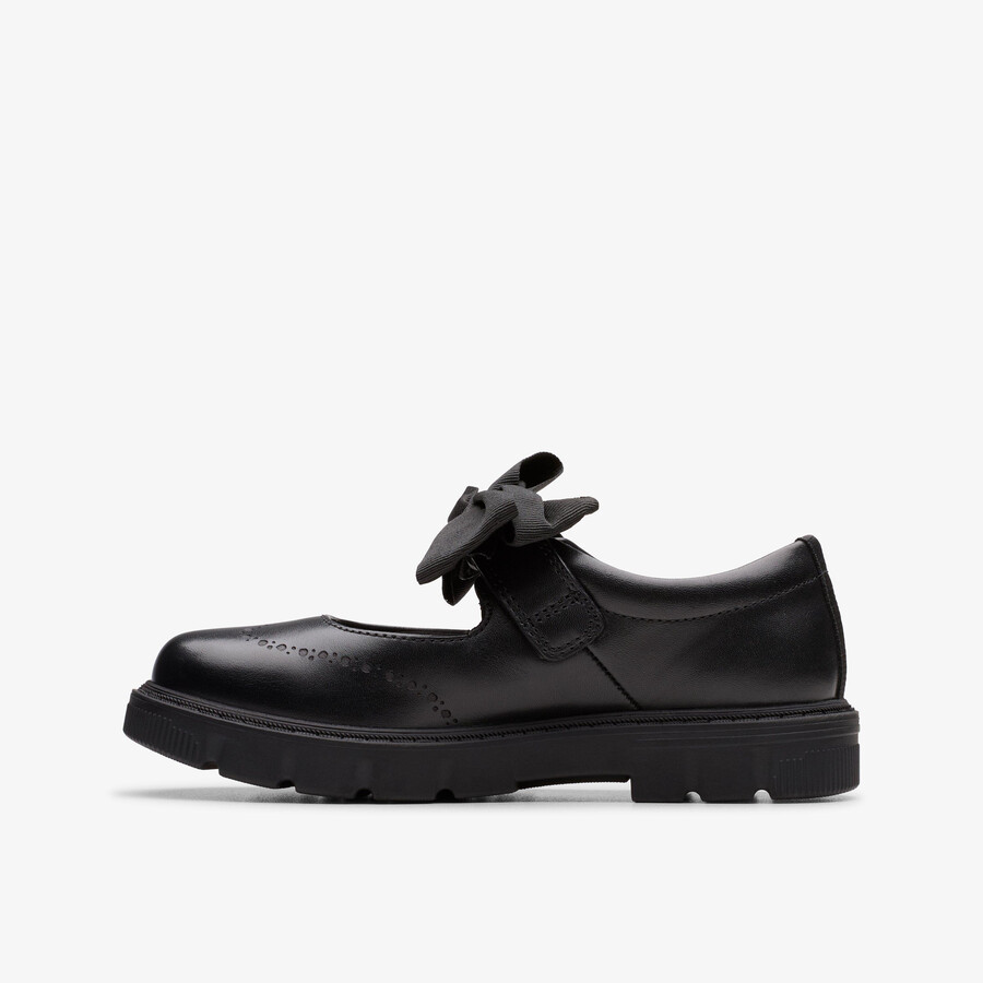 lorcam jane kid - svart skinn