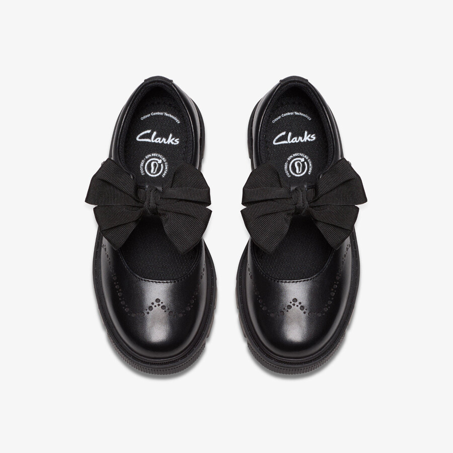 lorcam jane kid - svart skinn