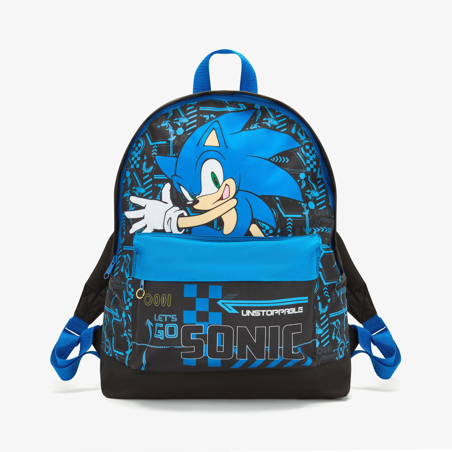 sonic play-ryggsekk - svartblå