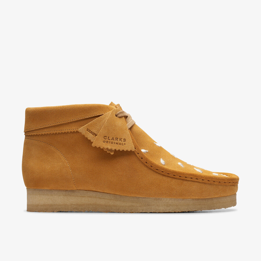 wallabee-støvel - brun broderi