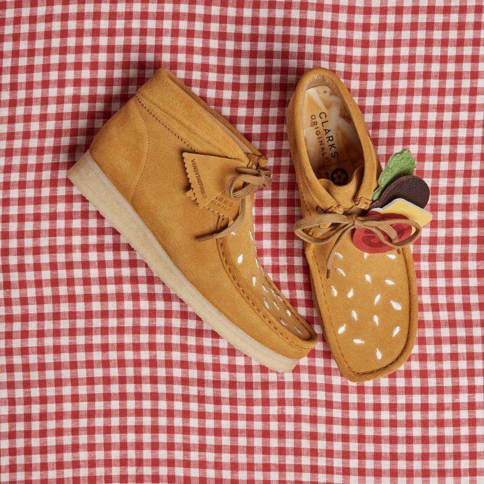 wallabee-støvel - brun broderi