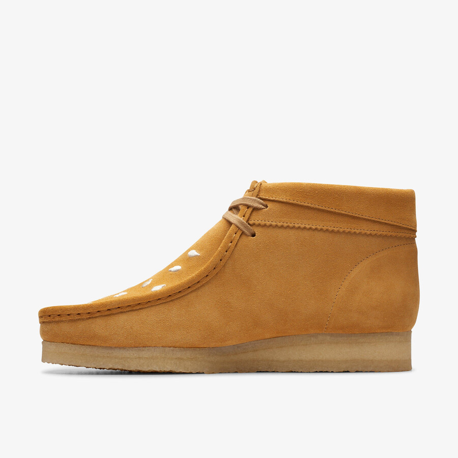 wallabee-støvel - brun broderi