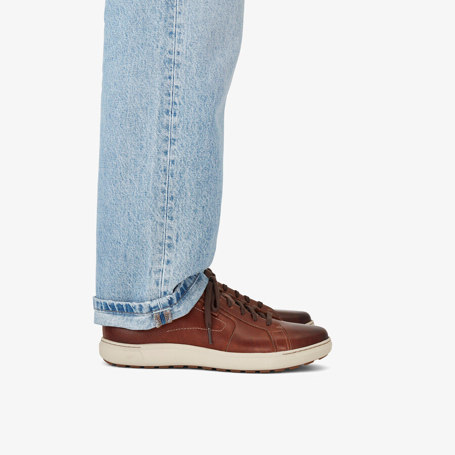 mapstone lace - brunt skinn