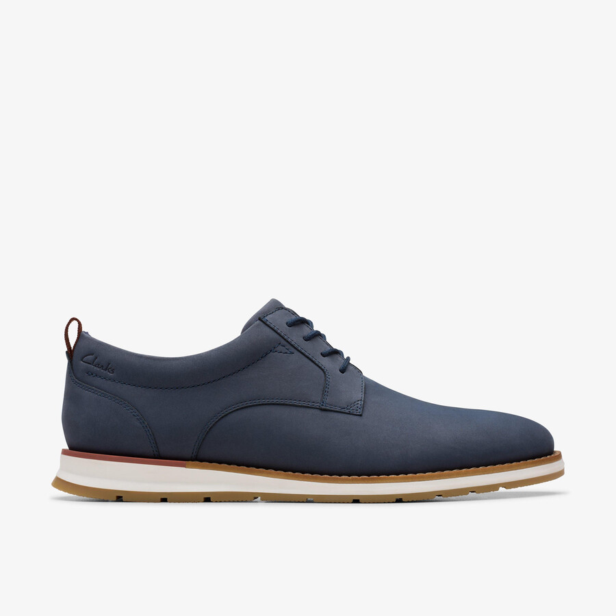 lapford lace - marineblå nubuck