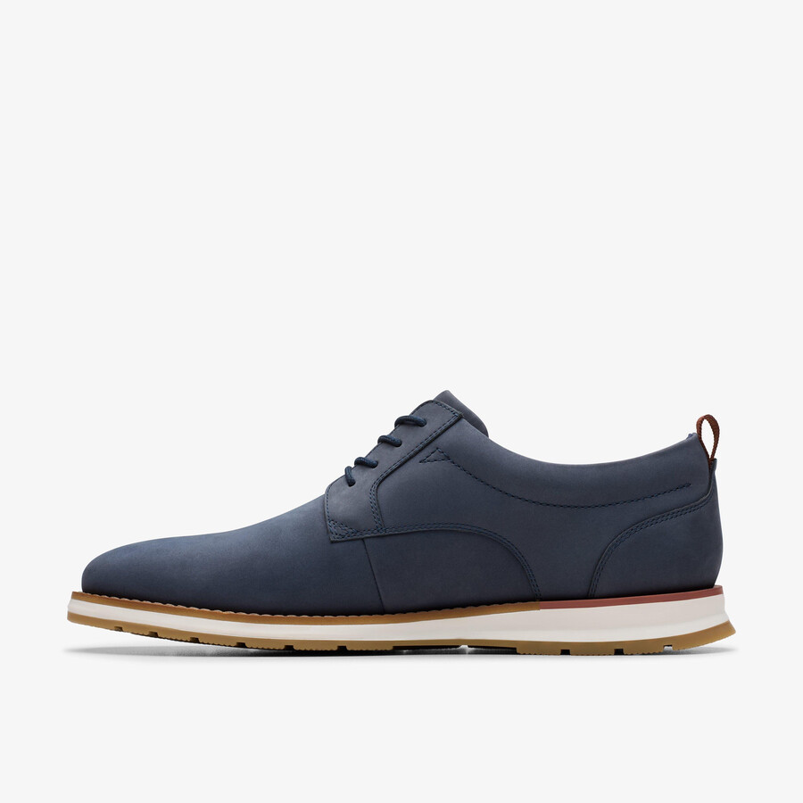 lapford lace - marineblå nubuck