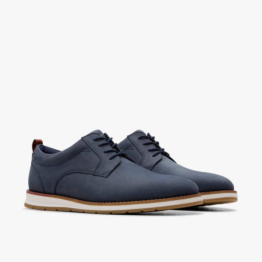lapford lace - marineblå nubuck