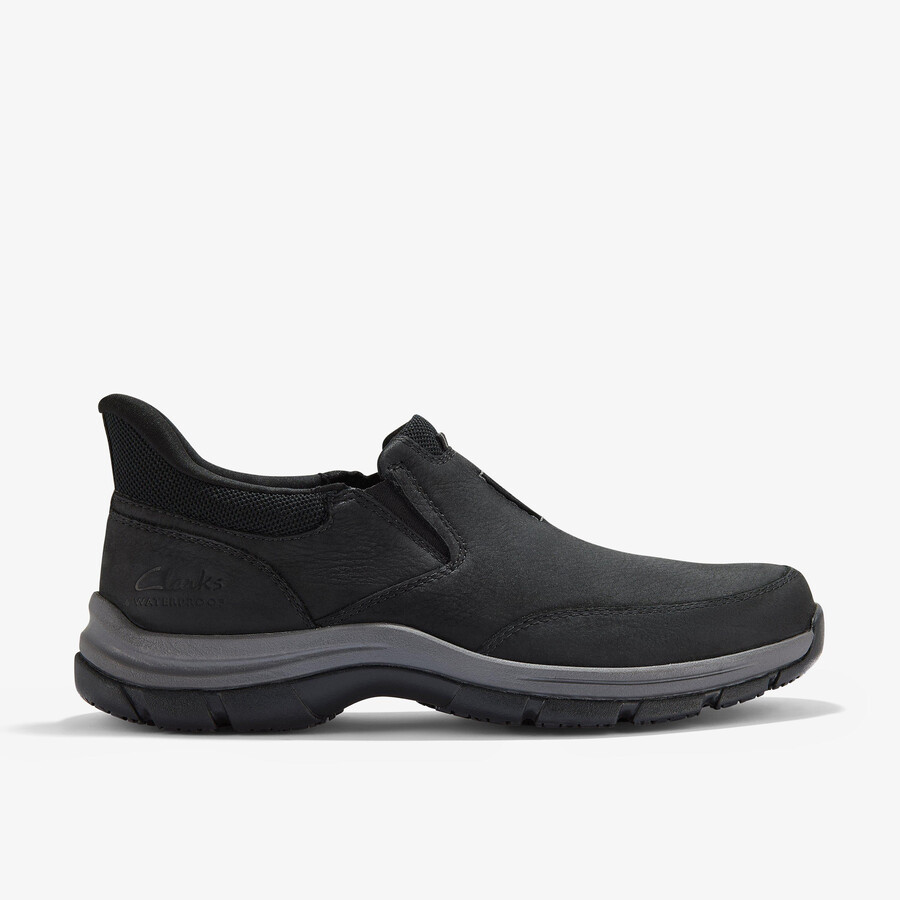 spypath step - svart nubuck