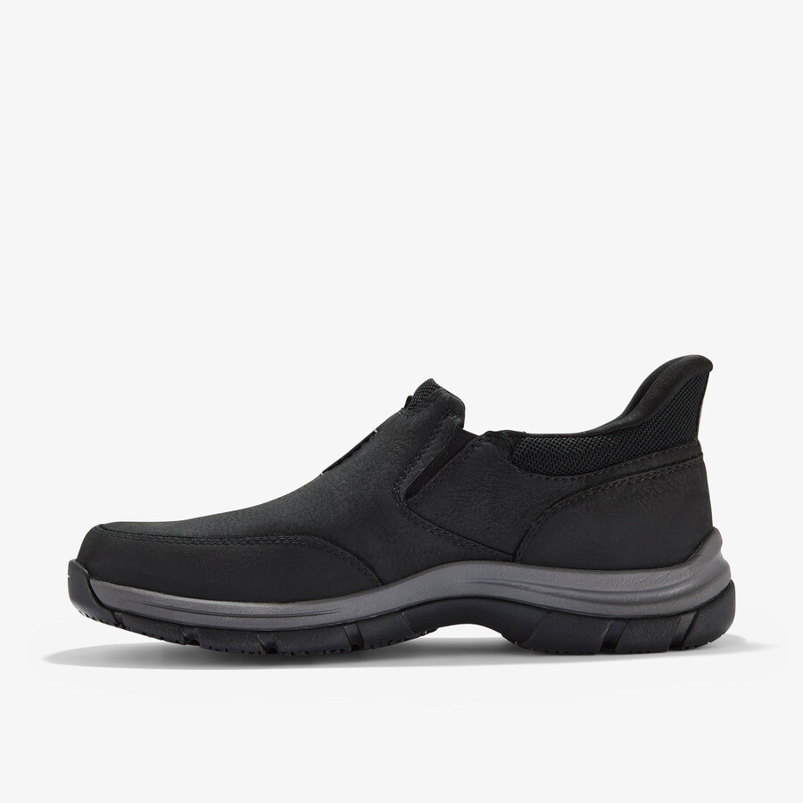 spypath step - svart nubuck