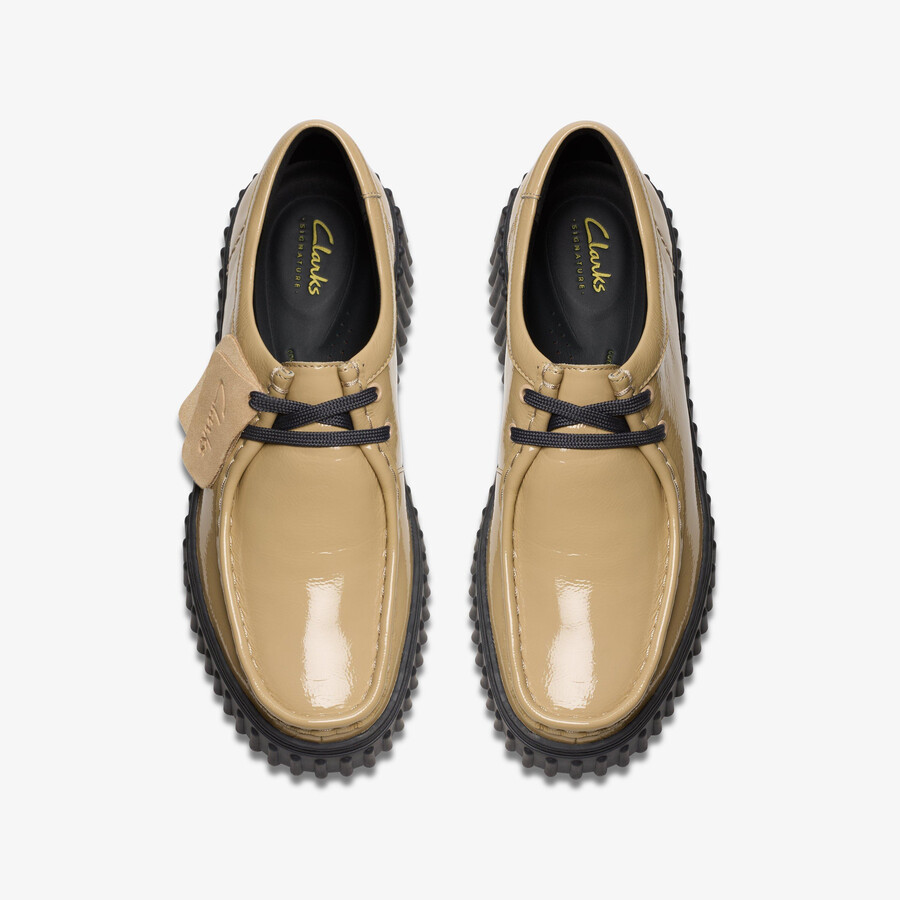 torhill bie - beige patent