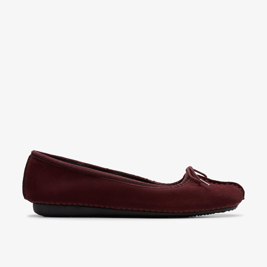 freckle ice - merlot semsket skinn