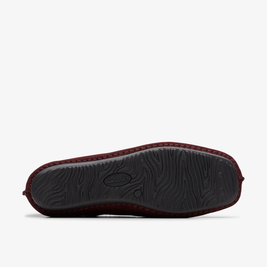 freckle ice - merlot semsket skinn